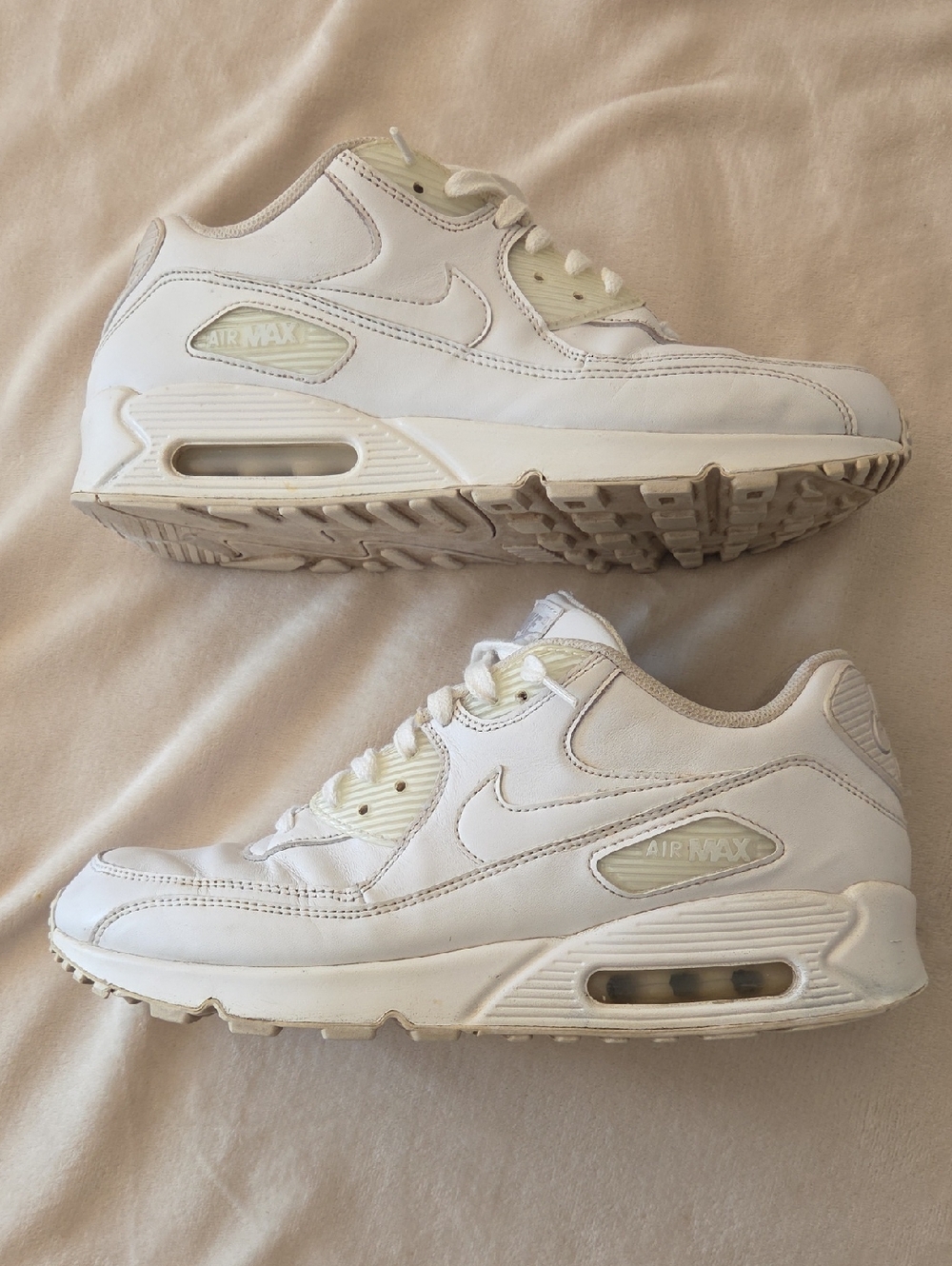 GUC Men's Nike Air Max, White, Size 10.5 - Picture 3 of 8